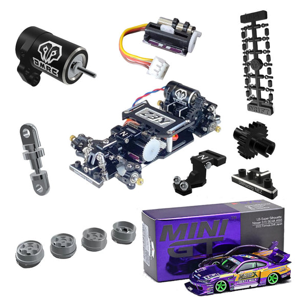 DMRACING NEZ 64C RWD Drift Car KIT Pre-assembled frame