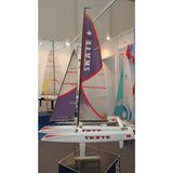 Beili Skate 1000 Trimaran Rc Sailboat Yacht Height 1700mm RTR