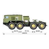 1/35 Maz537 Rc Military Truck Static Modification Assembly Climbing Vehicle Kit Rtr