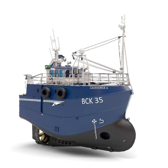 RC Boat Trawler 3D Printing Resin Kit bck35