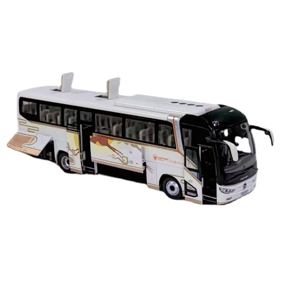 1:36 Luxury Tour Bus Alloy Model Light Version