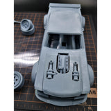 1/24 V2 Hoonigan 3d Printed Plastic Assembly Model with Transfer Stickers