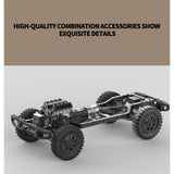 TWOLF 1:10 TW-715 Metall RC Fernbedienung Crawler Kletterauto KIT RTR 