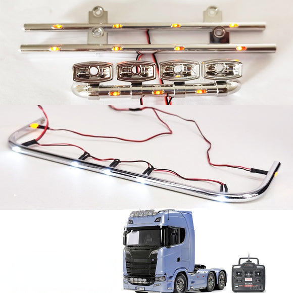 Beleuchtungs-Nachrüstsatz für 1/14 Tamiya 56368 Scania 770S 6x4 RC Traktor
