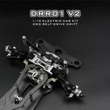 BMRacing DRR01 V2 1/10 RC  Drift Car Carbon Fiber Frame KIT