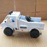 Plastic Truck Hard Body for 313mm 1/10 TRX4 SCX10 Trail Finder 2 TF2 Rc Car Diy