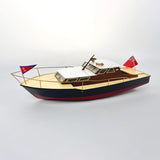 1/35 Alice Retro Log Yacht Log  Rc Boat Model Kit 423mm