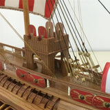 1/50 Classic Wooden Sailing Ship Model Building Kit