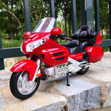 Goldwing-Druckguss-Retro-Rotes Motorrad-Legierungsmodell im Maßstab 1:6