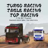 1/76 Turbo Racing C50-T Ferngesteuerter Container-Truck RTR