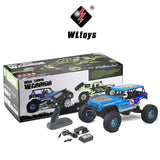 WLtoys 10428-A Ghost 1/10 4wd Remote Control Rock Climbing Short Truck RTR