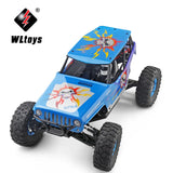 WLtoys 10428-A Ghost 1/10 4wd Remote Control Rock Climbing Short Truck RTR