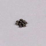 80pcs Stainless Steel 1.6/1.2 Hexagon Screw Nut for 1/14 Tamiya RC Truck Scania 770S MAN Actros 3363 Volvo