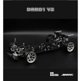 BMRacing DRR01 V2 1/10 RC  Drift Car Carbon Fiber Frame KIT