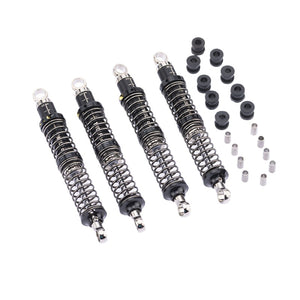 4pcs 95MM Shock Absorbers for TWOLF 1:10 TW715 Metal  RC Remote Control Crawler Climbing Car