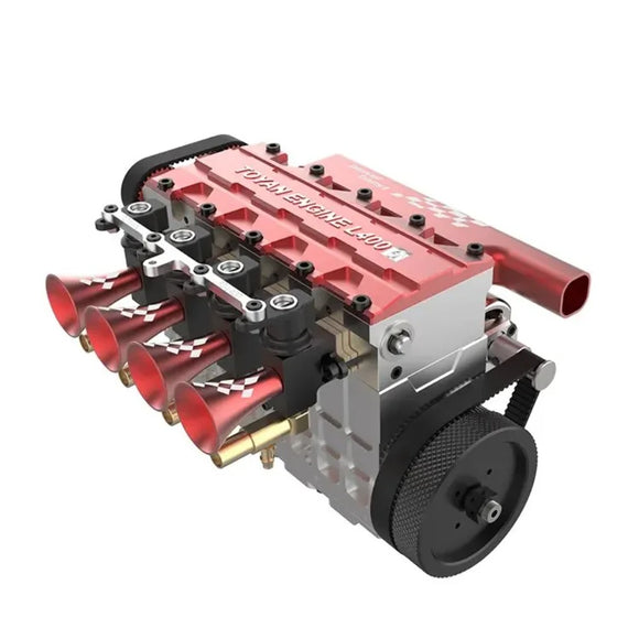 TOYAN FS-L400WGC 4 Cylinder 4 Stroke Water Cooled Nitromethanol Engine