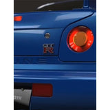 CAPO Skyline GTR R34 1/8 All-metal Rc Flat Drift Car KIT Blue Gray Version