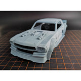 1/24 V2 Hoonigan 3d Printed Plastic Assembly Model with Transfer Stickers