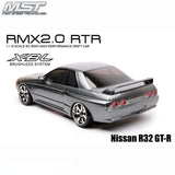 MST 1/10 Brushless Power Rc Drift Car RMX 2.0 Nissan R32 GT-R 533713 RTR