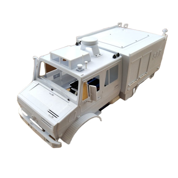 1/10 Unimok Fire Truck Hard Body Shell KIT for 1/10 TRX4 Rc Car 324mm Wheelbase