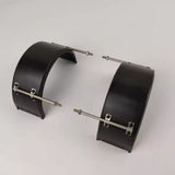 1pair Single Axle Front Wheel Plastic Fender for 1/14 Tamiya Lesu Rc Truck Tractor
