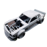 1/24 V2 Hoonigan 3d Printed Plastic Assembly Model with Transfer Stickers