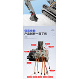 DOUBLE E EC160E Rc Excavator Modified Three-section Arm Hydraulic Kit