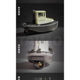 1/18 180mm 3D Printed Mini Remote Control Coal Tugboat Kit