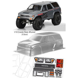 Climbing Car Body Shell  1/10 SCX10 TRX4 RC Crawler Wheelbase 313mm