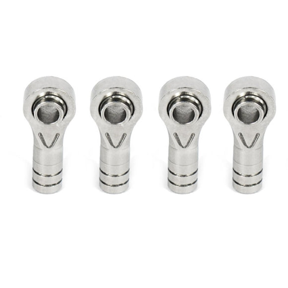4PCS Stainless Steel M3 Ball Head Ball Joint Bearing for 1/14 Tamiya Rc Tractor Truck