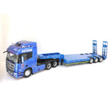 1/24 3 Axle Lowbed Trailer Alloy Model Length 56cm