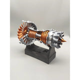 3D Print Plastic Turbofan Engine Model