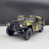 1/18 Camouflage Armored Off-road Vehicle Static Alloy Model