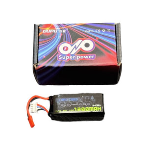 Dupu 1200mAh 3S 25C Battery for CAPO Cub3 TATRA 1/18 Rc Tractor