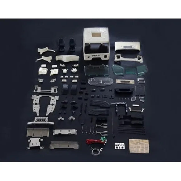 LESU Volvo VM FE Cabin Assembly Kit for 1/14 Tamiya Remote Control Tractor Truck
