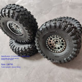 4PCS 2.2INCH Metal Wheel Set for 1/8 YIKONG 4082 Rc Car