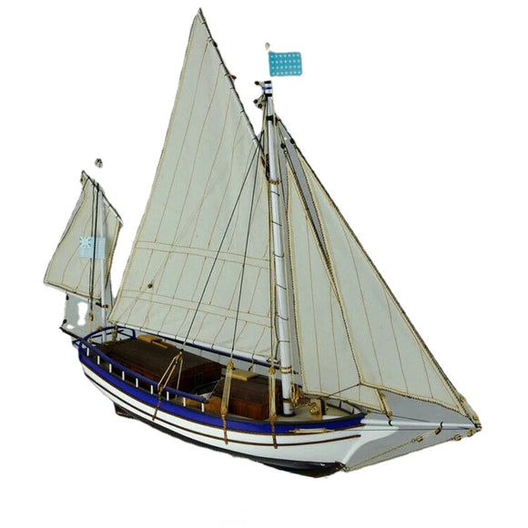 1/30 666mm Wood Model Ship Kit Sailing Boat DIY Model Kit