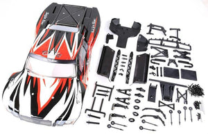 5B Upgrade To 5SC Transparent Car Body Shell for 1/5 HPI ROVAN  KM GTB TS BAJA 5SC rc car