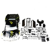 5B Upgrade To 5SC Transparent Car Body Shell for 1/5 HPI ROVAN  KM GTB TS BAJA 5SC rc car