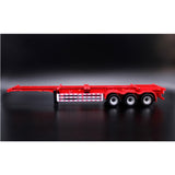 1/24 Metal Trailer Container Transport  Alloy Model 52cm Length