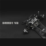 BMRacing DRR01 V2 1/10 RC  Drift Car Carbon Fiber Frame KIT