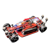 1/24 Metal Body M6 Brushed 4wd Metal Chassis Remote Control Drift Car  with Gyroscope RTR
