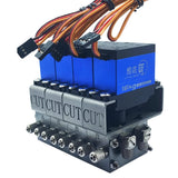 CUT BZ-20 1/12 1/14 RC Hydraulic Excavator Large Flow Directional Valve