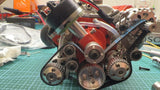 CISON Micro V8 Gasoline Engine DIY Metal Model