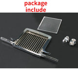 Metal Chrome-plated Air Intake Cover for 1/14 Rc TAMIYA Tractor KING HAULER 56336