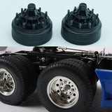 4pcs Hexagonal Power Coupling Wheel Hub for Tamiya 1/14 Tamiya Hercules SCANIA  R470 R620  56323 56327