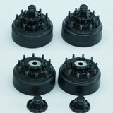 4pcs Hexagonal Power Coupling Wheel Hub for Tamiya 1/14 Tamiya Hercules SCANIA  R470 R620  56323 56327