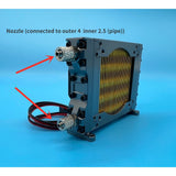 RC Hydraulic Radiator for 1/12 RC Excavator JDM106 360L