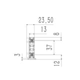 RC Hydraulic Radiator for 1/12 RC Excavator JDM106 360L