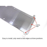 Stainless Steel Beam Protective Board for 1/14 Tamiya King Hauler Rc Tractor 56301 56304 56344